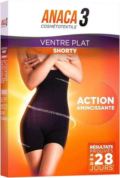 shorty ventre plat